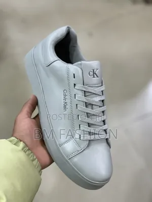 Calvin Klein Men's Sneakers (Monochromatic Design)