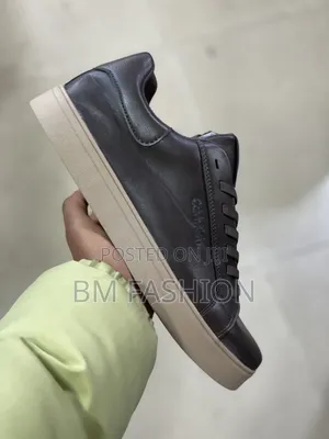 Calvin Klein Premium Smooth Leather Sneakers
