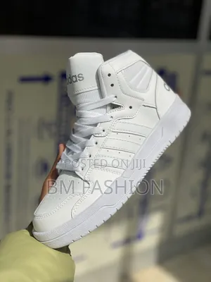 Adidas Hoops 3.0 White Boots (With Free Delivery (