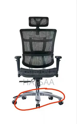 Back Metal Ergonomic Chair