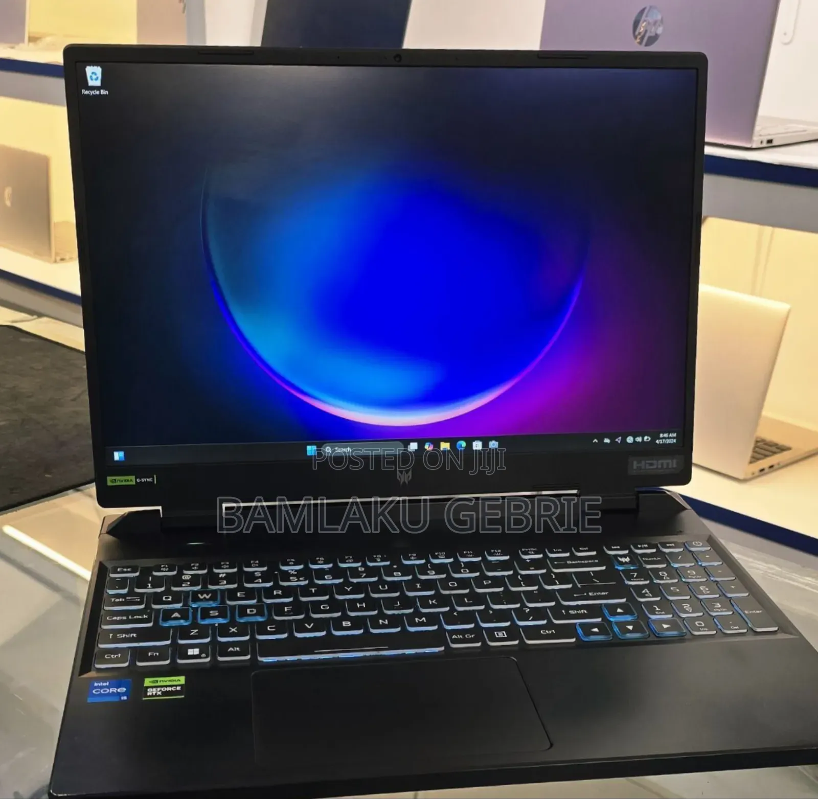 New Laptop Acer Predator 15 16GB Intel Core I5 SSD 1T