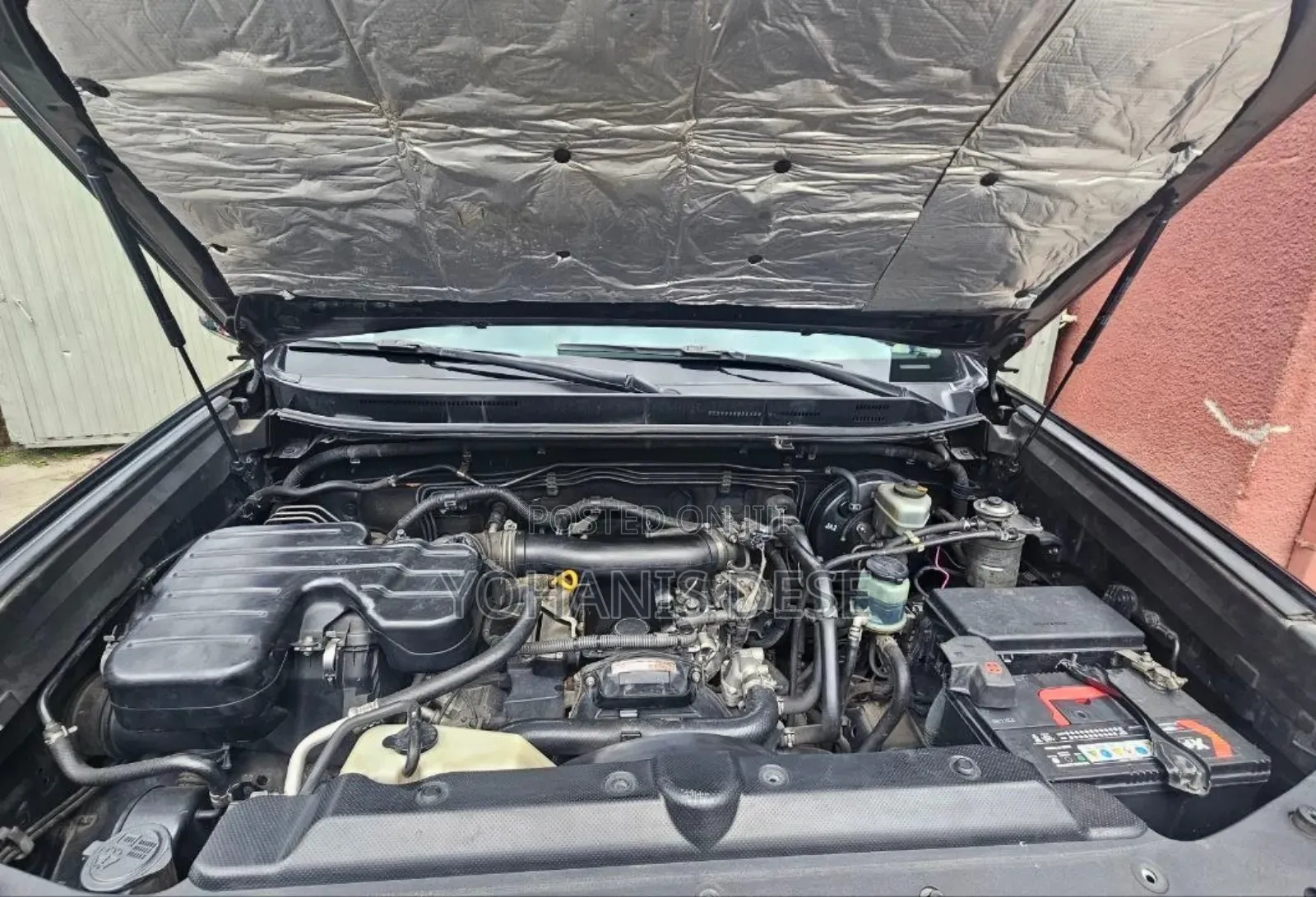 Toyota Land Cruiser Prado 2011 Matt Black