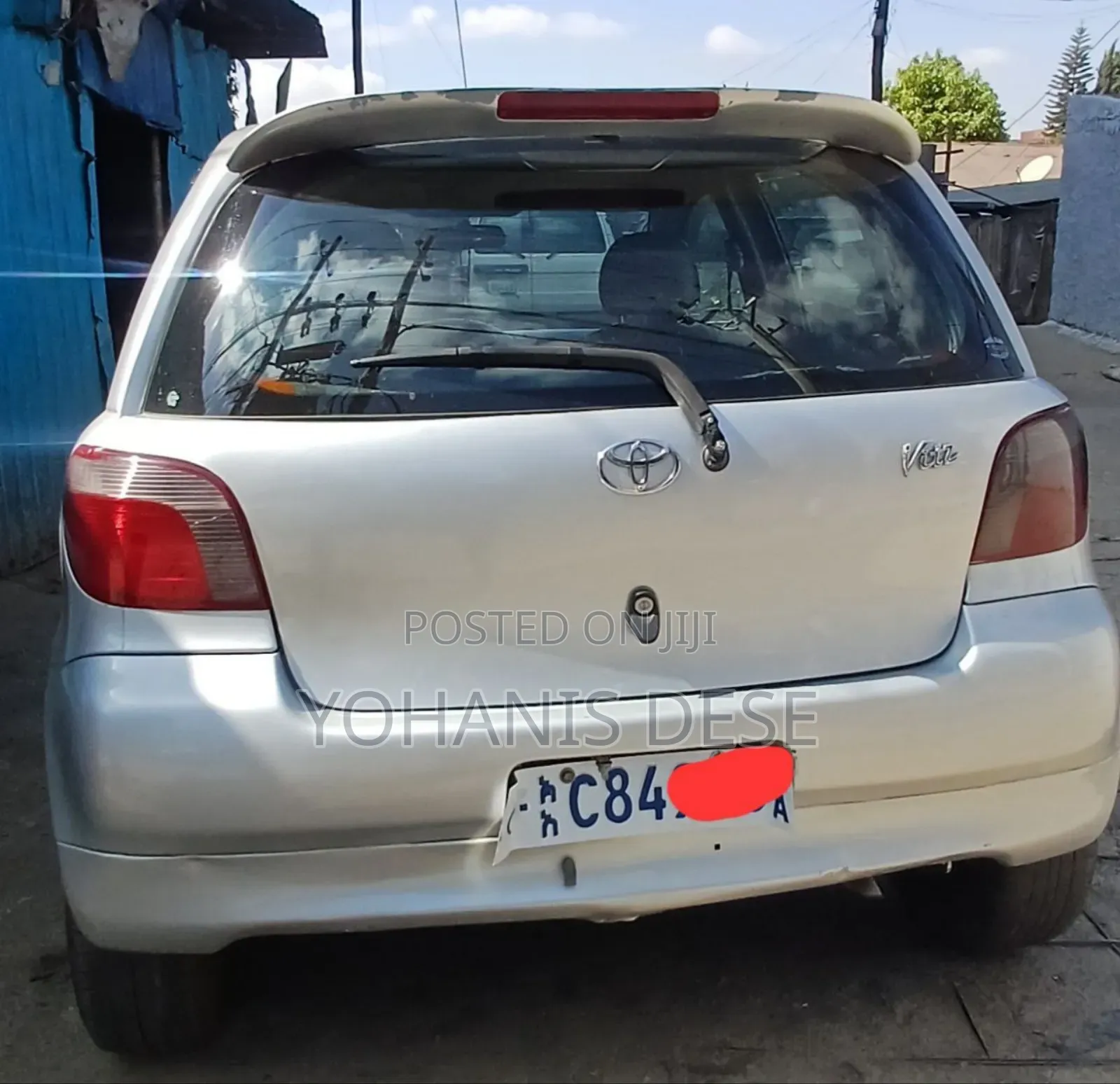 Toyota Vitz 2001 Teal
