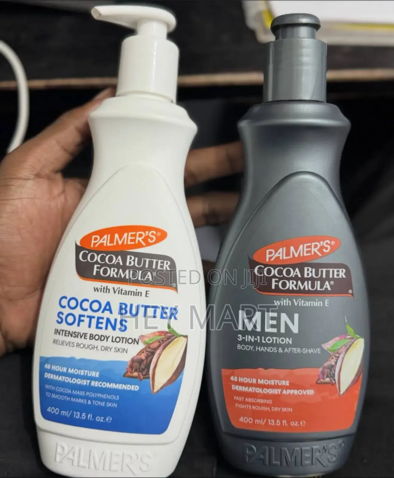 Palmer's Cocoa Butter Formula Lotions, Both Enriched With Vitamin E