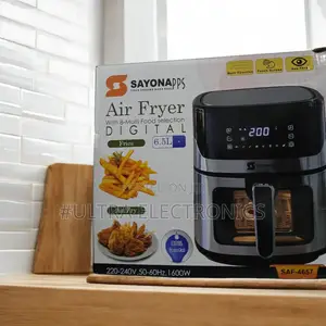 Sayonapps Digital Air Fryer (Model Saf-4657).