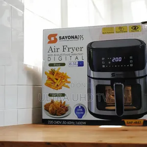 Sayonapps Digital Air Fryer (Model Saf-4657).