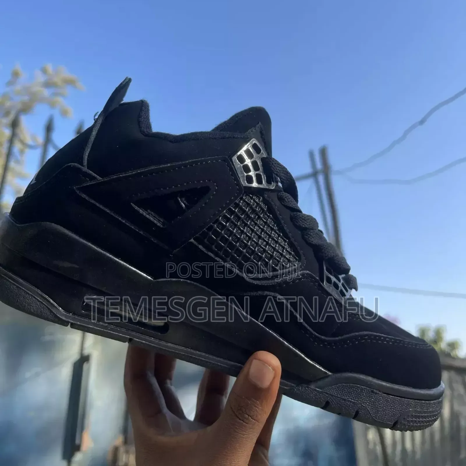 Air Jordan 4 Blak Cat Master Quality Shoses for You