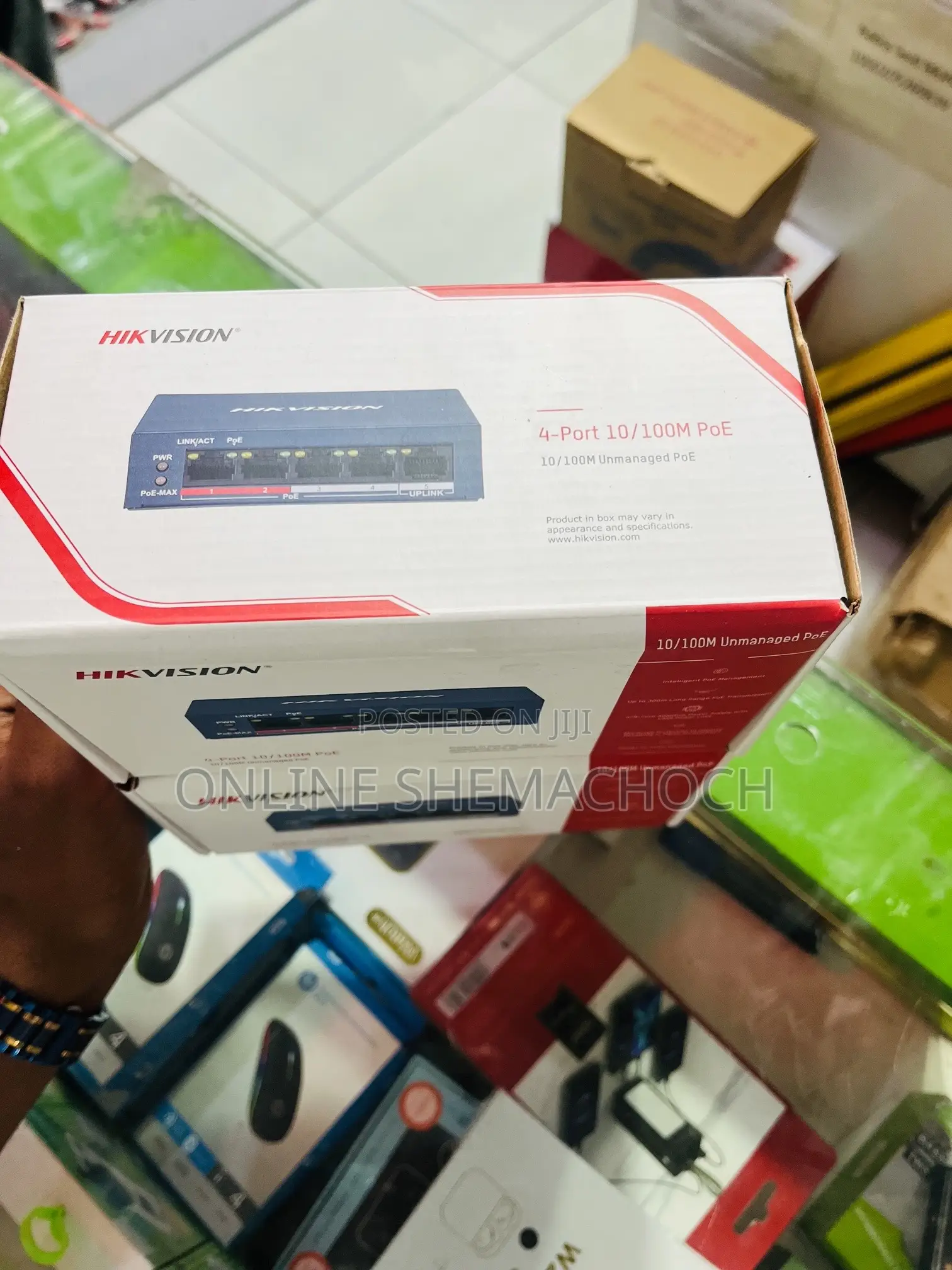 Hikvision 4 Port 10/100 M Poe Switch (Unmanaged)