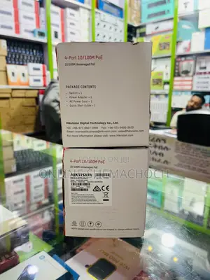 Hikvision 4 Port 10/100 M Poe Switch (Unmanaged)