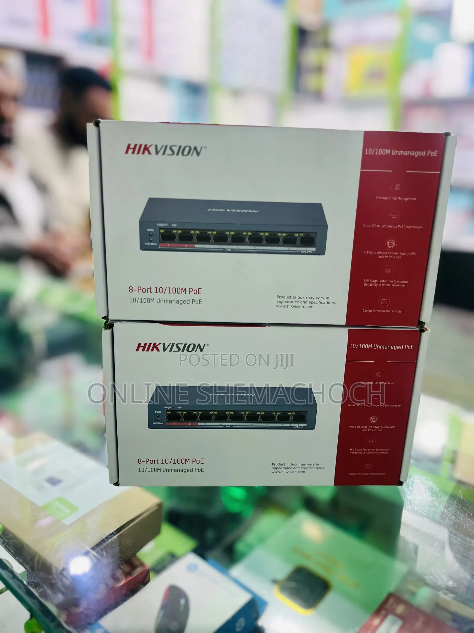 Hikvision 8 Eight Port 10/100 M Poe Switch (Unmanaged)