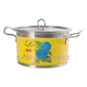 Stainless Steel Cookware ድስት
