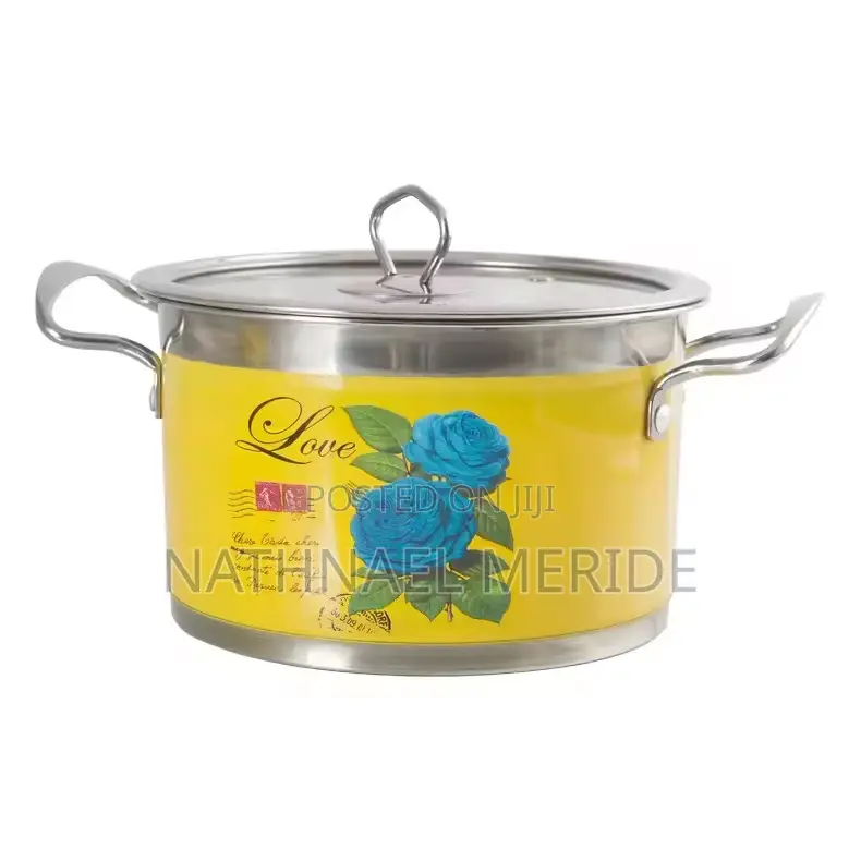 Stainless Steel Cookware ድስት