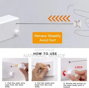 Retractable Double Clothline