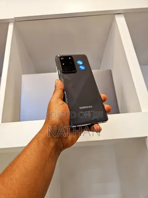 New Samsung Galaxy S20 Ultra 5G 256 GB Black