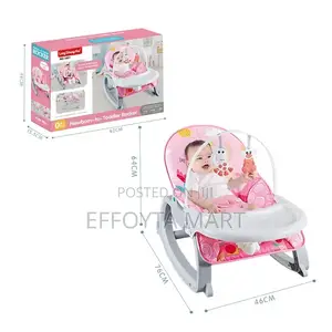 Play and Sleep 3 in 1 Newborn to Toddler Rocker አራስ ልጆችን ማስተኛ