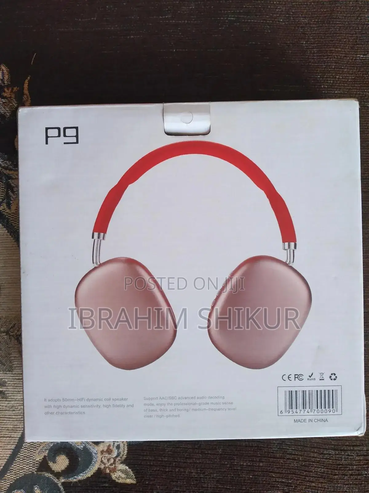 P9 Wireless Bluetooth Headphone