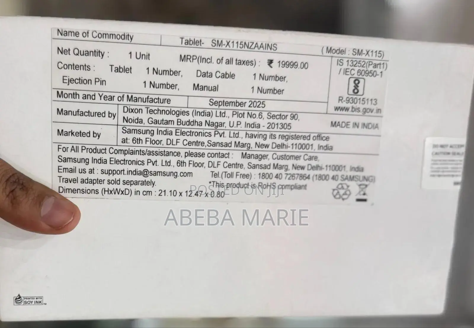 New Samsung Galaxy Tab A9 64 GB