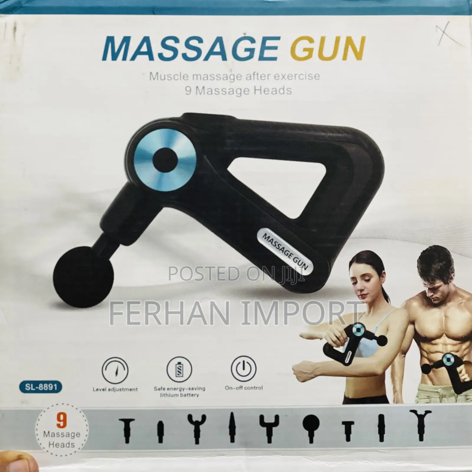 Massage Gun 9 In1