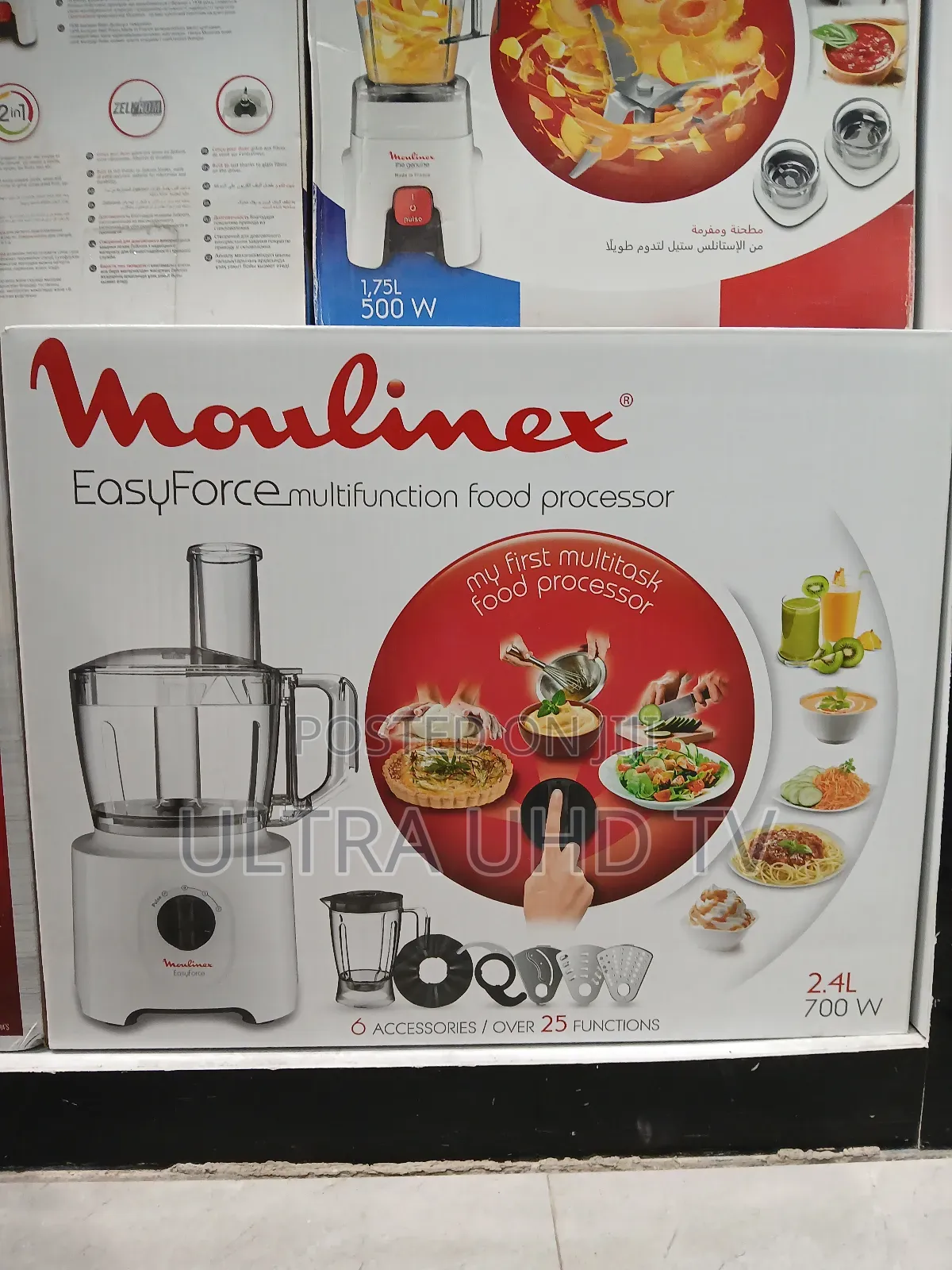 Moulinex Easy Force Multifunction Food Processor. It Features