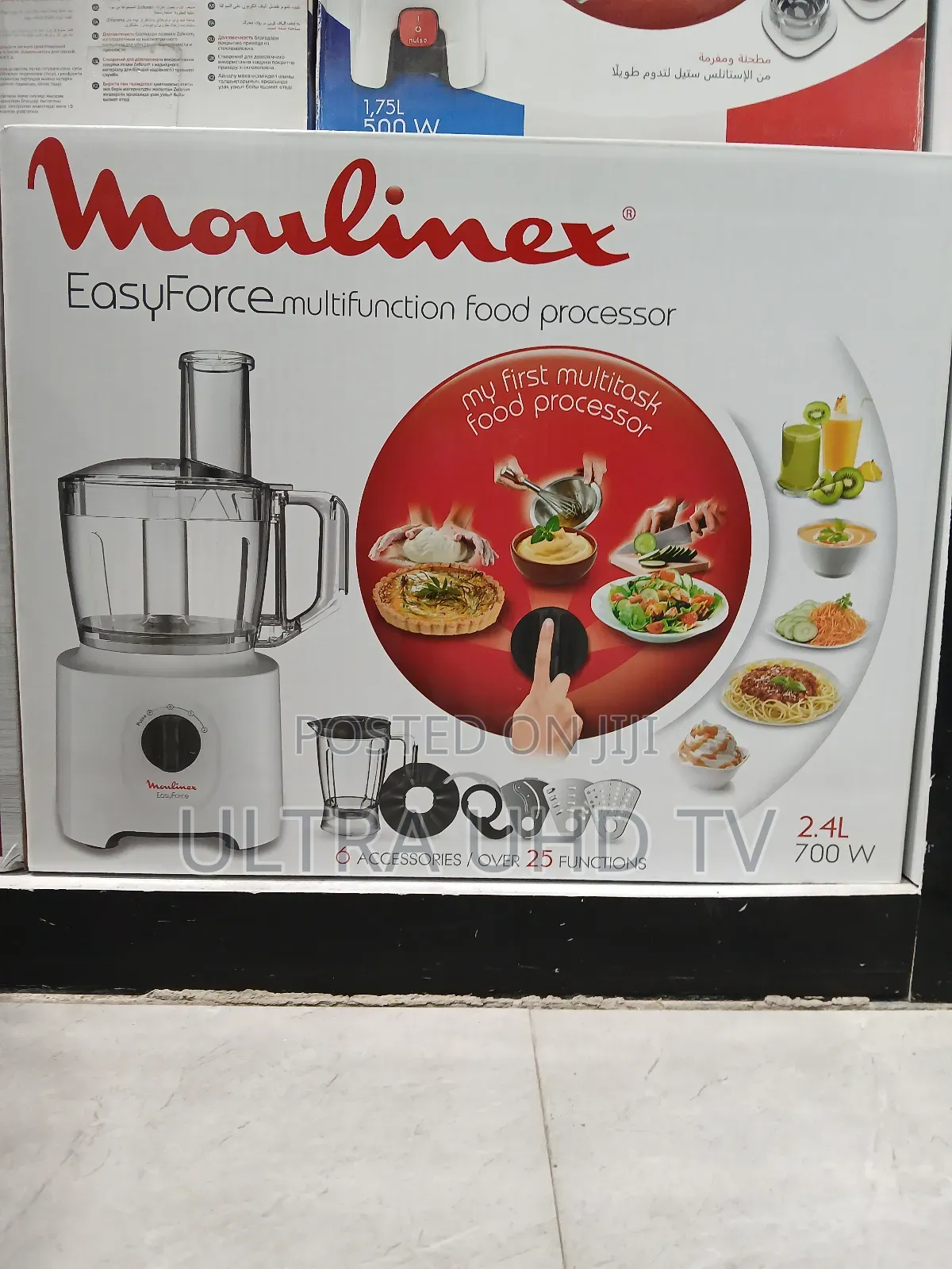 Moulinex Easy Force Multifunction Food Processor. It Features