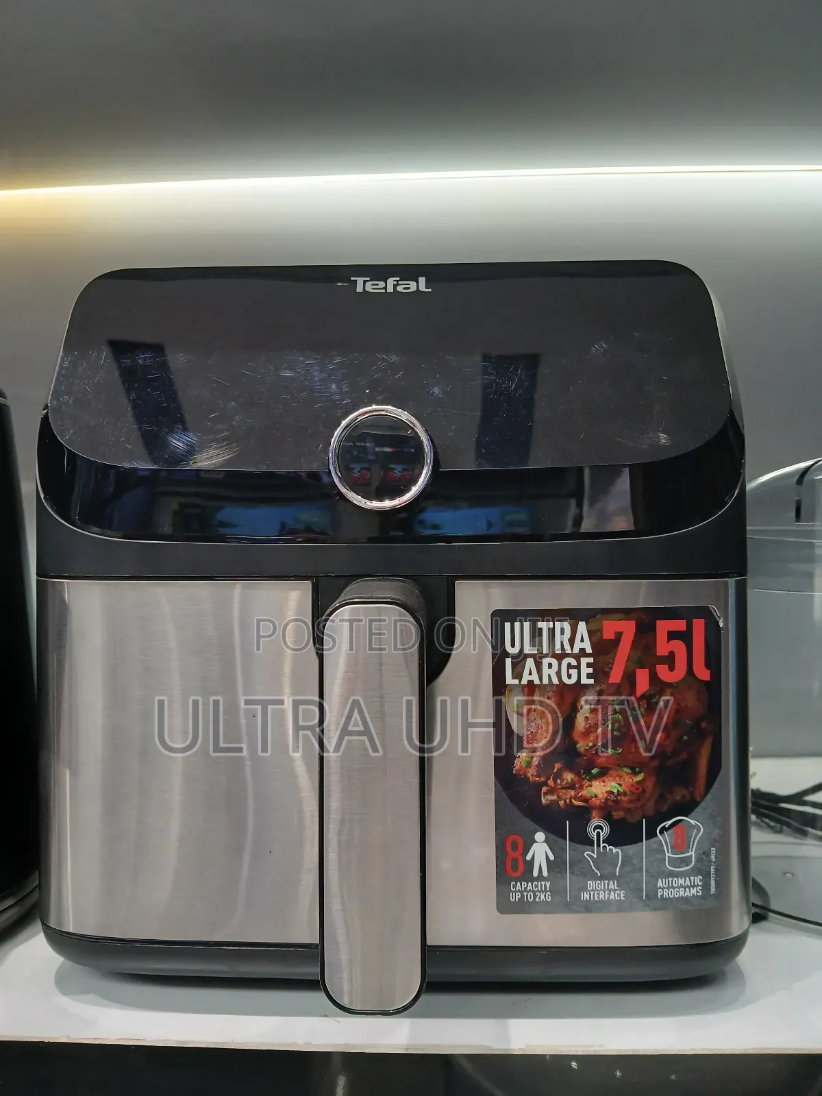 Tefal Easy Fry Mega 7.5l Air Fryer (Model Ey855d40).