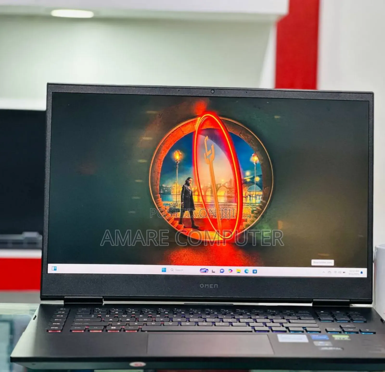 New Laptop HP Omen 17 16GB Intel Core I7 SSD 1T