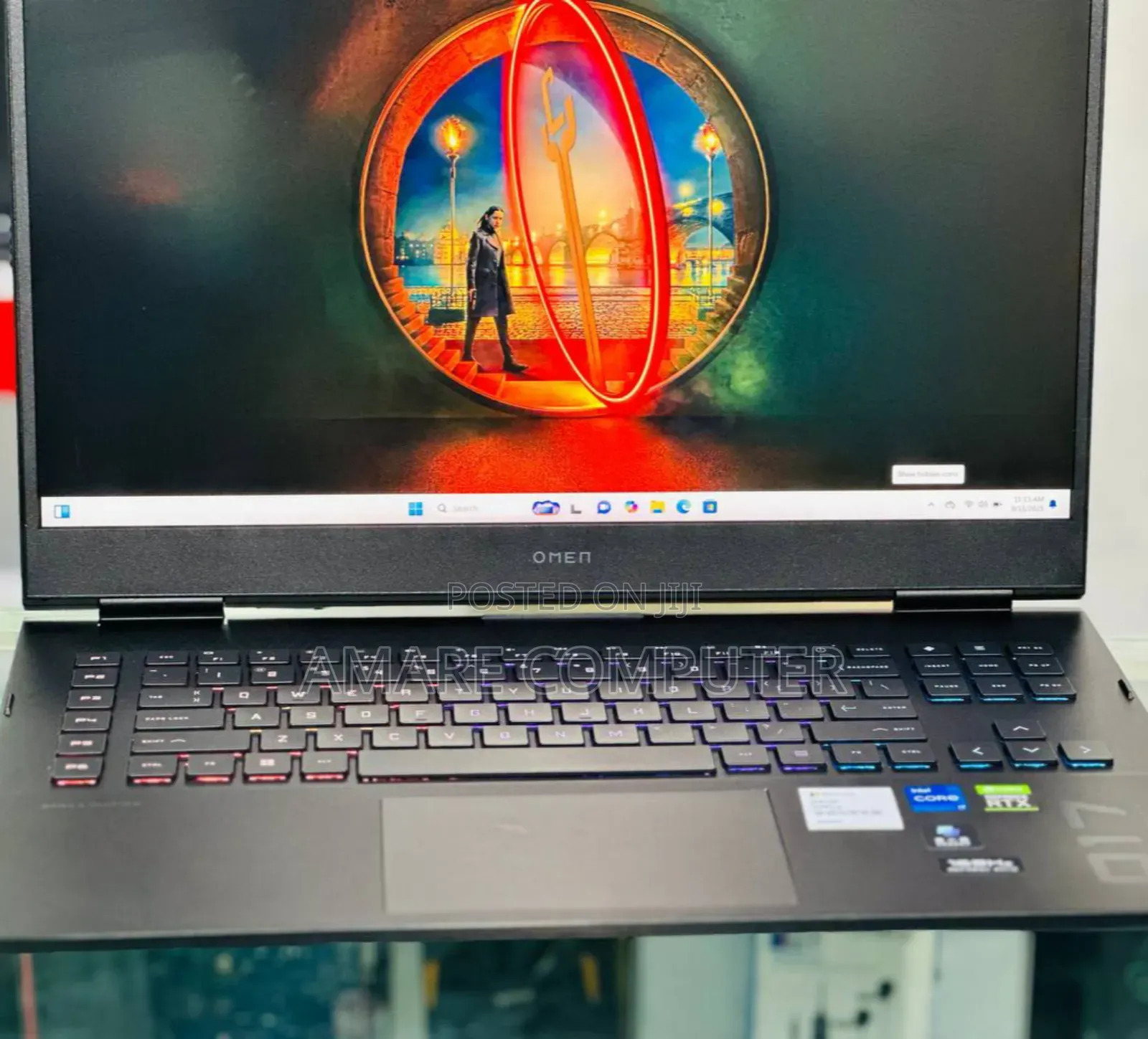 New Laptop HP Omen 17 16GB Intel Core I7 SSD 1T