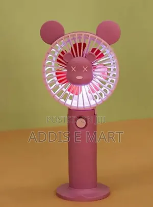 Portable Mini Desk Fan With Phone Stand