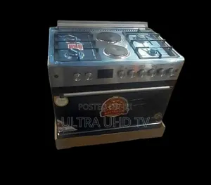 +1 This Is a Delta 90x60cm Freestanding Cooker. It Features Both