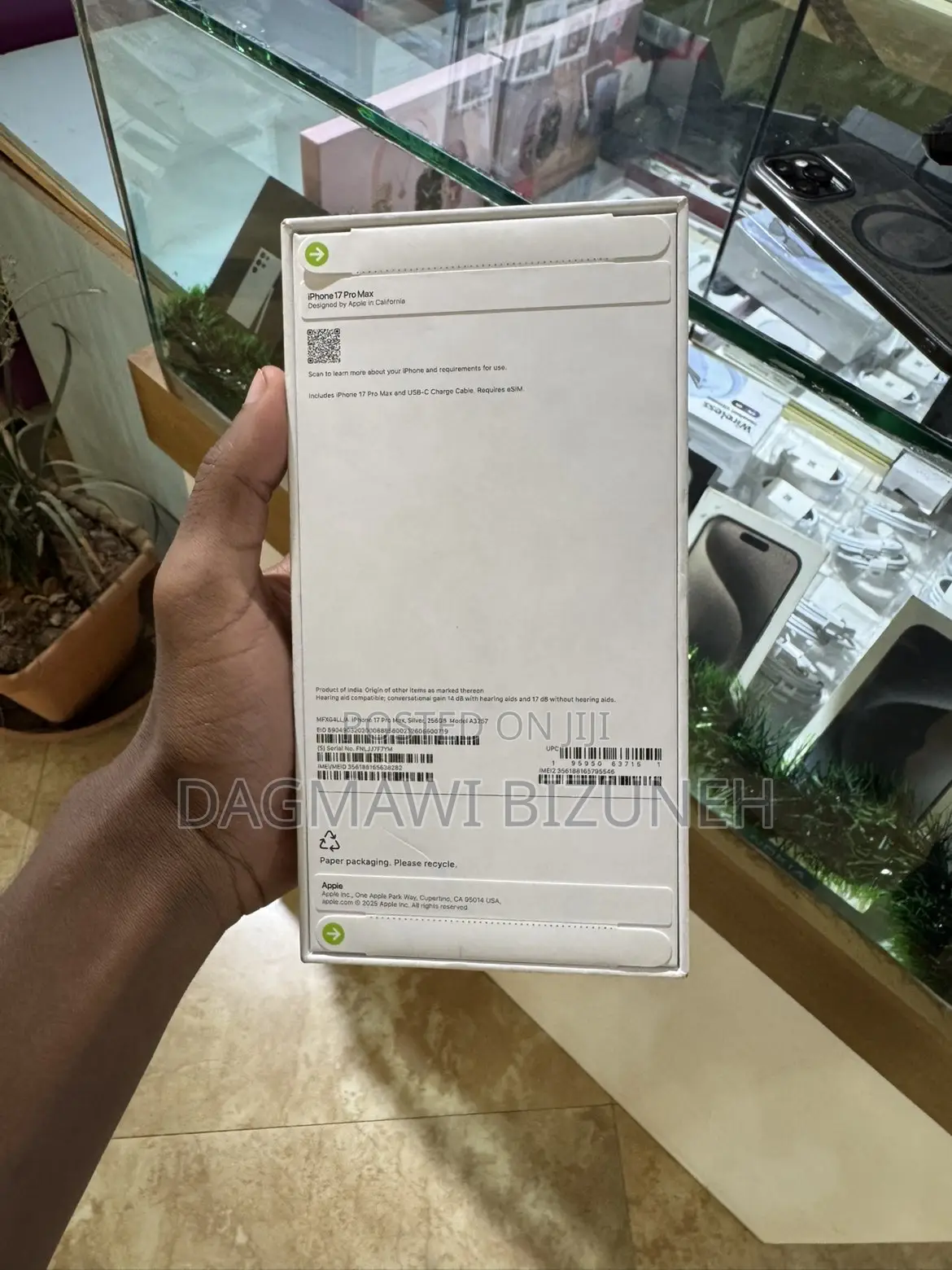 New Apple iPhone 17 Pro Max 256 GB Silver