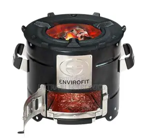 Envirofit Charcoal Stove. It Is a Clean-Burning Stove That Uses