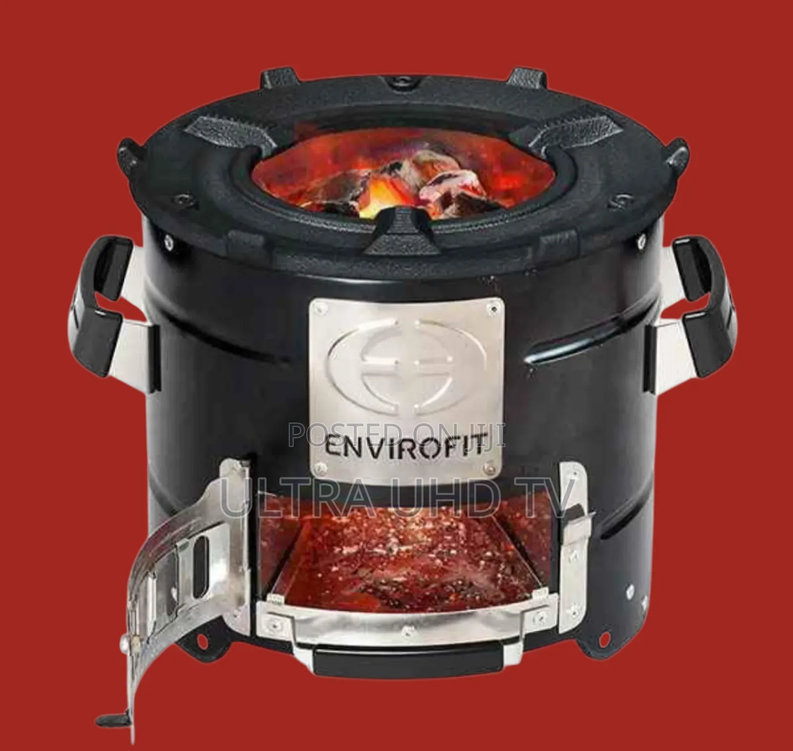 Envirofit Charcoal Stove. It Is a Clean-Burning Stove That Uses