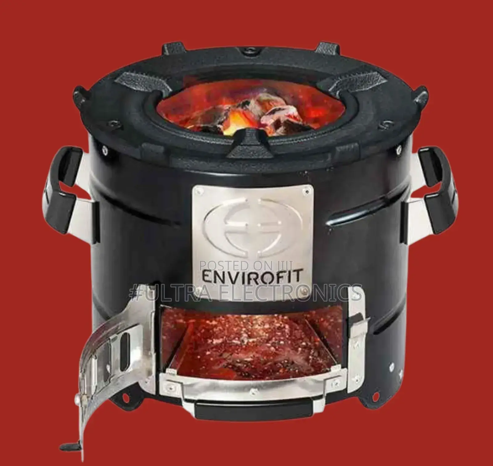 Envirofit Charcoal Stove. It Is a Clean-Burning Stove That Uses