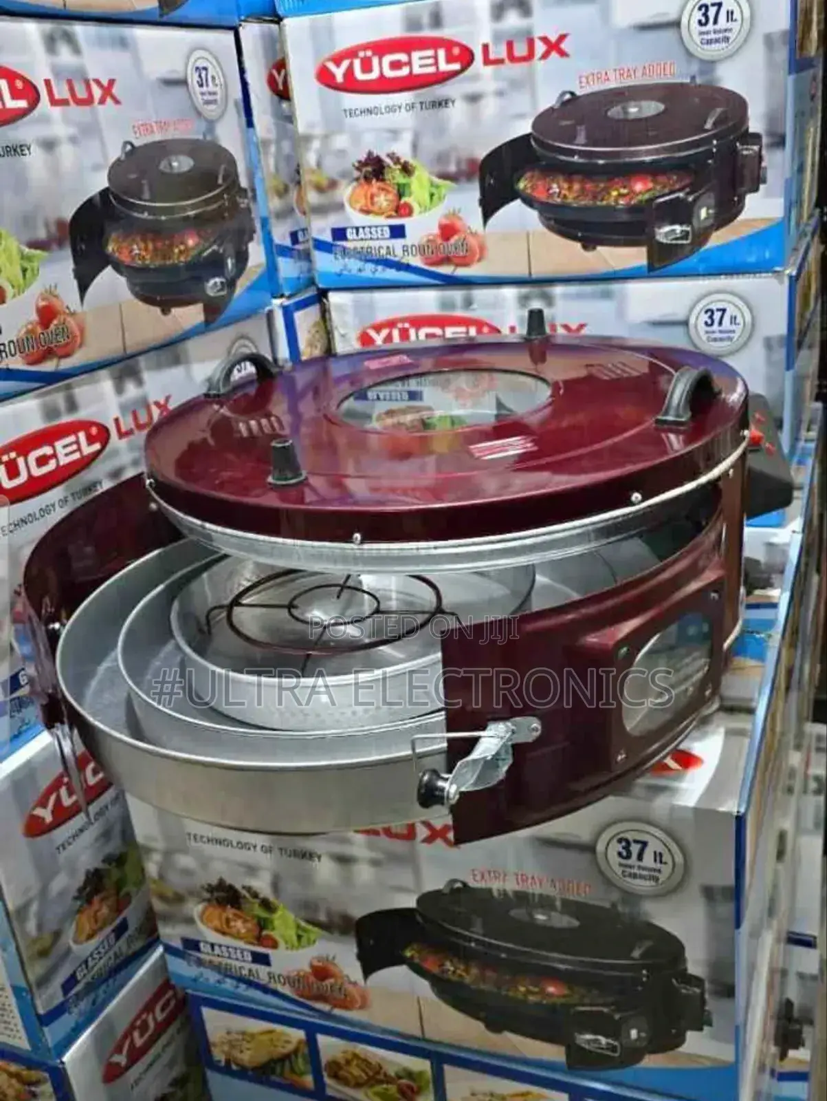 Delta Round Electric Oven. Power: 1900 W