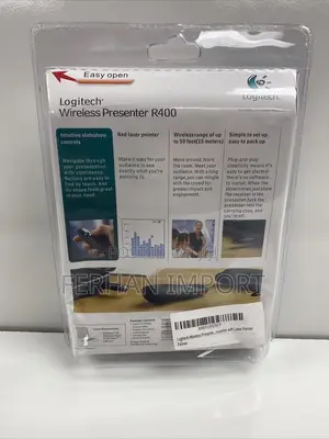 Logitech R400 Wireless Presenter Laser Pointer 50 Foot Range N