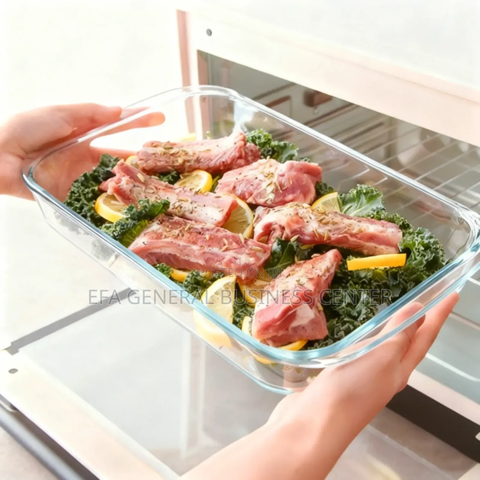 Tempered Glass Bakeware Set 3pcs