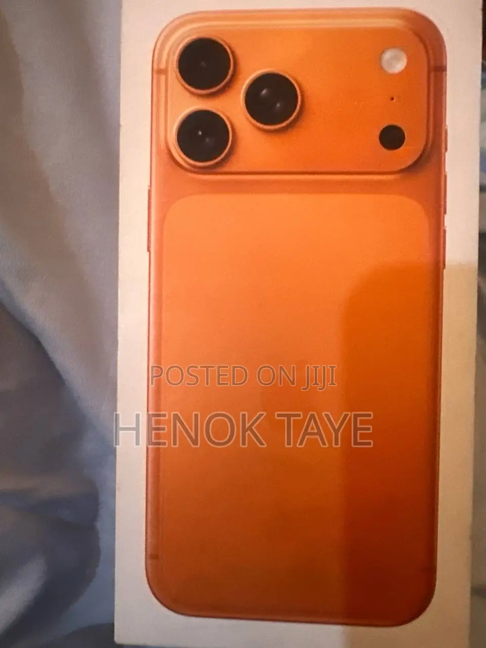 New Apple iPhone 17 Pro Max 256 GB Orange