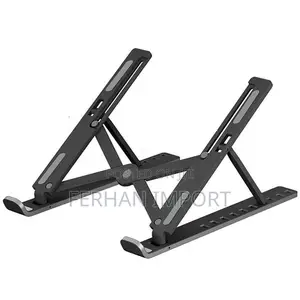 Foldable Height Adjustable Metal Frame Laptop Stand