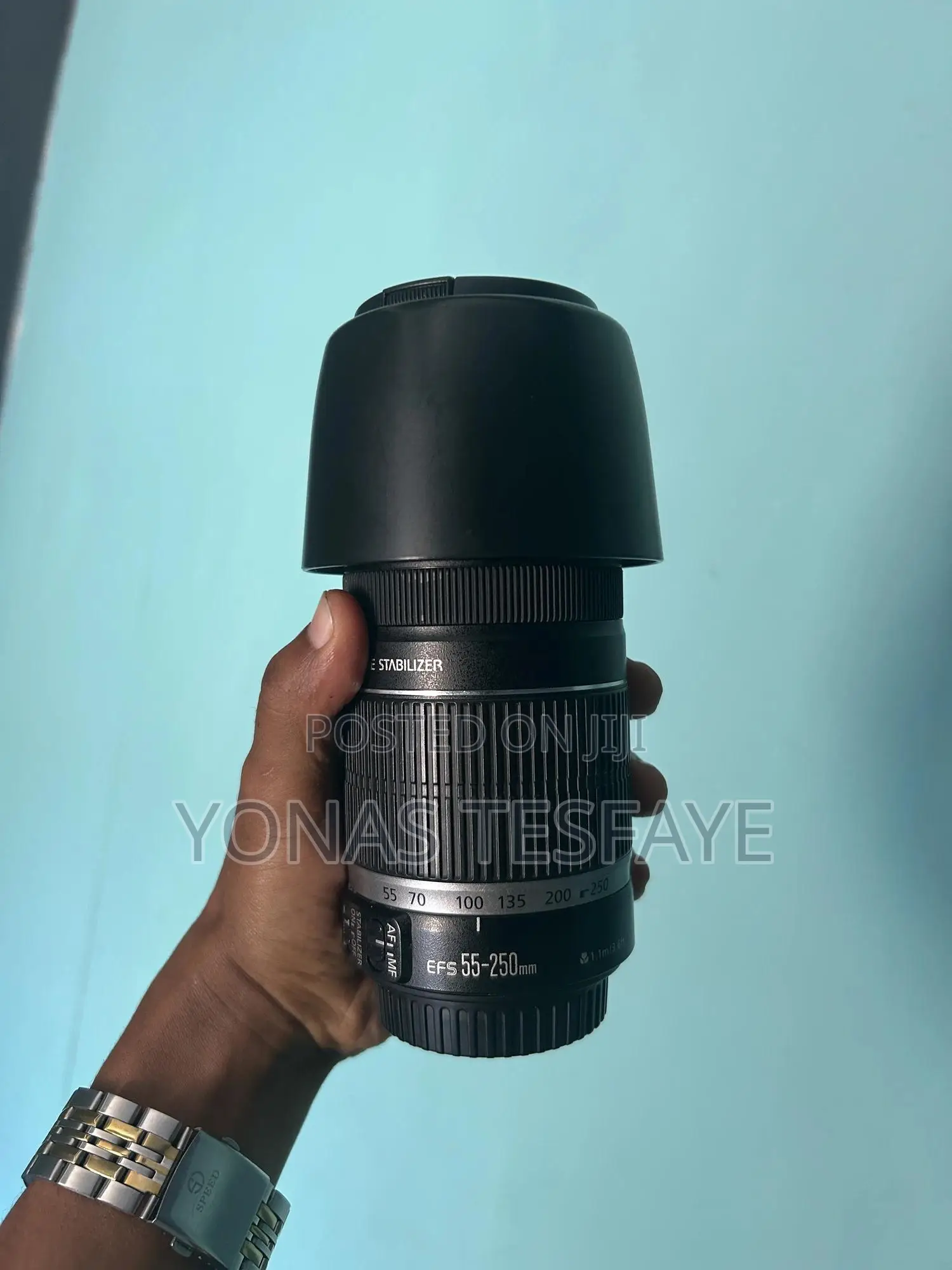 Canon Camera 550d 18mm 55mm Lens 50mm Fixed Lens and 55mm 250mm