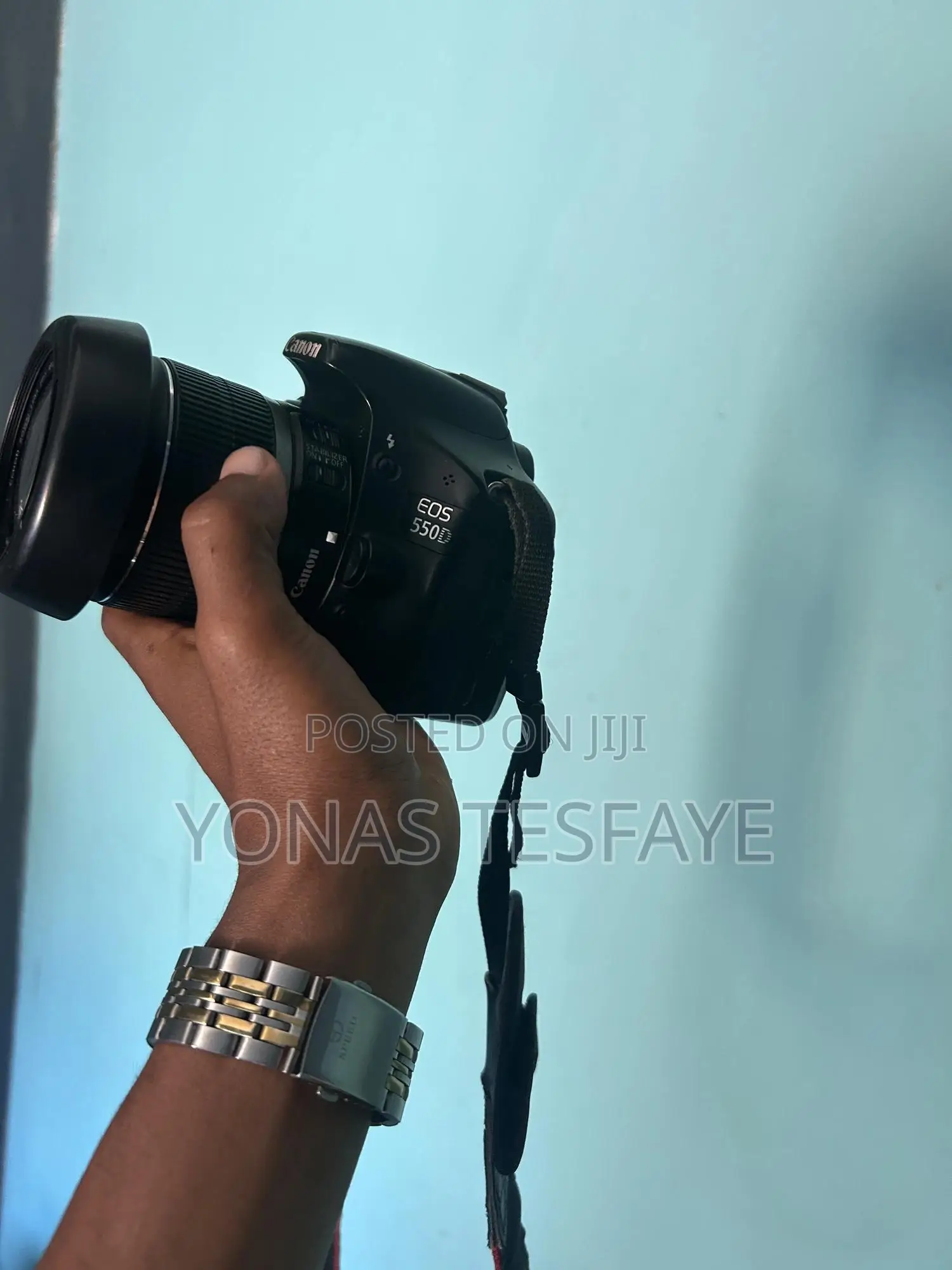 Canon Camera 550d 18mm 55mm Lens 50mm Fixed Lens and 55mm 250mm