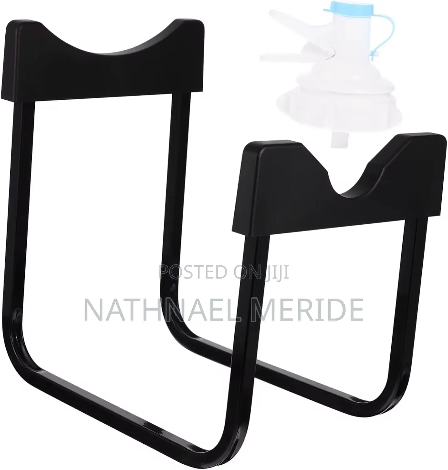 Water Jar Holder With Valve ማንኛውንም የውሃ ጃር ማሰሰቀመጥ የሚችል