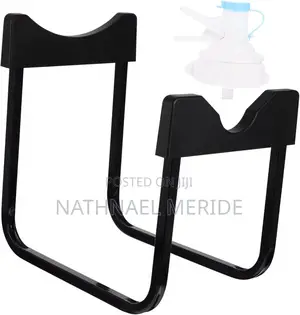 Water Jar Holder With Valve ማንኛውንም የውሃ ጃር ማሰሰቀመጥ የሚችል