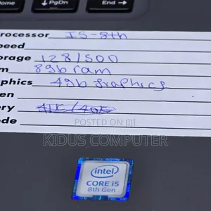 New Laptop Dell Inspiron 15 8GB Intel Core I5 SSD 128GB