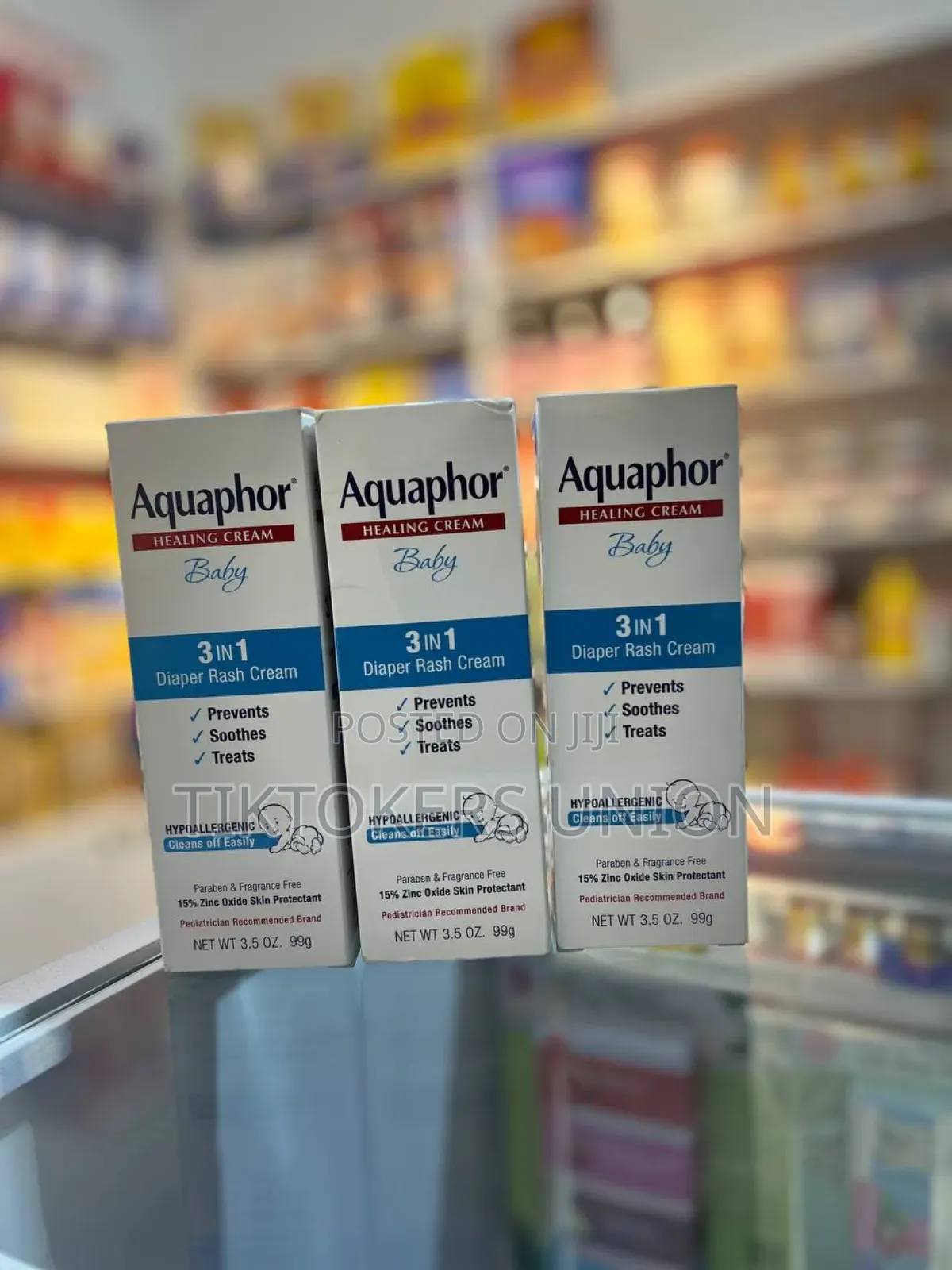 Aquaphor Baby 3-in-1 Diaper Rash Cream