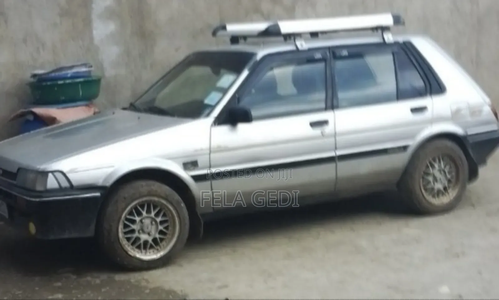 Toyota Corolla 1.3 Hatchback 1988 Silver