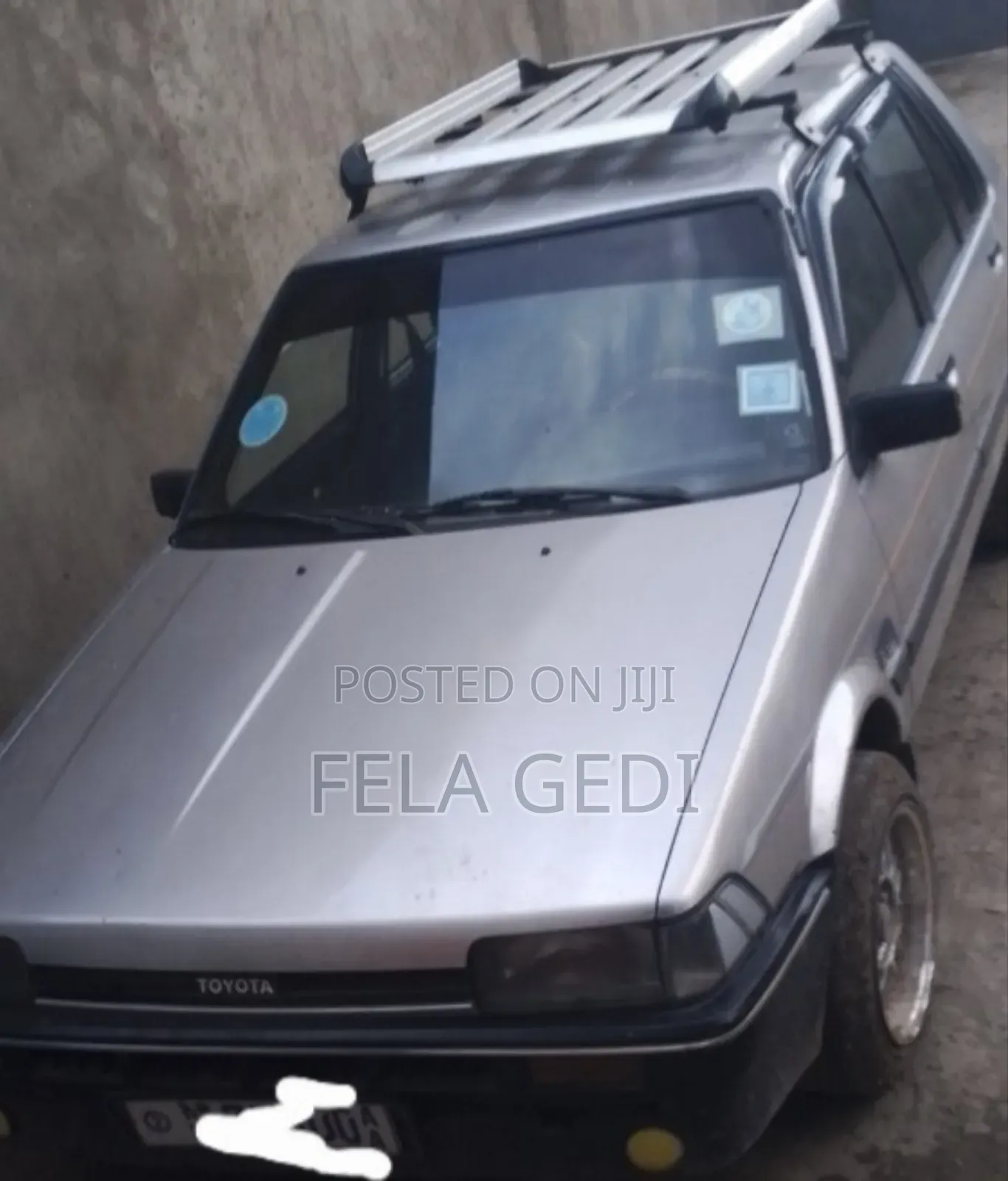 Toyota Corolla 1.3 Hatchback 1988 Silver