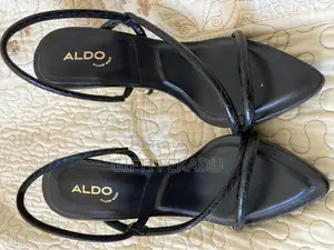 Aldo, Dorah Black Strappy Shoes