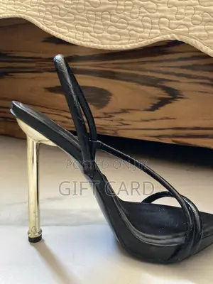 Aldo, Dorah Black Strappy Shoes