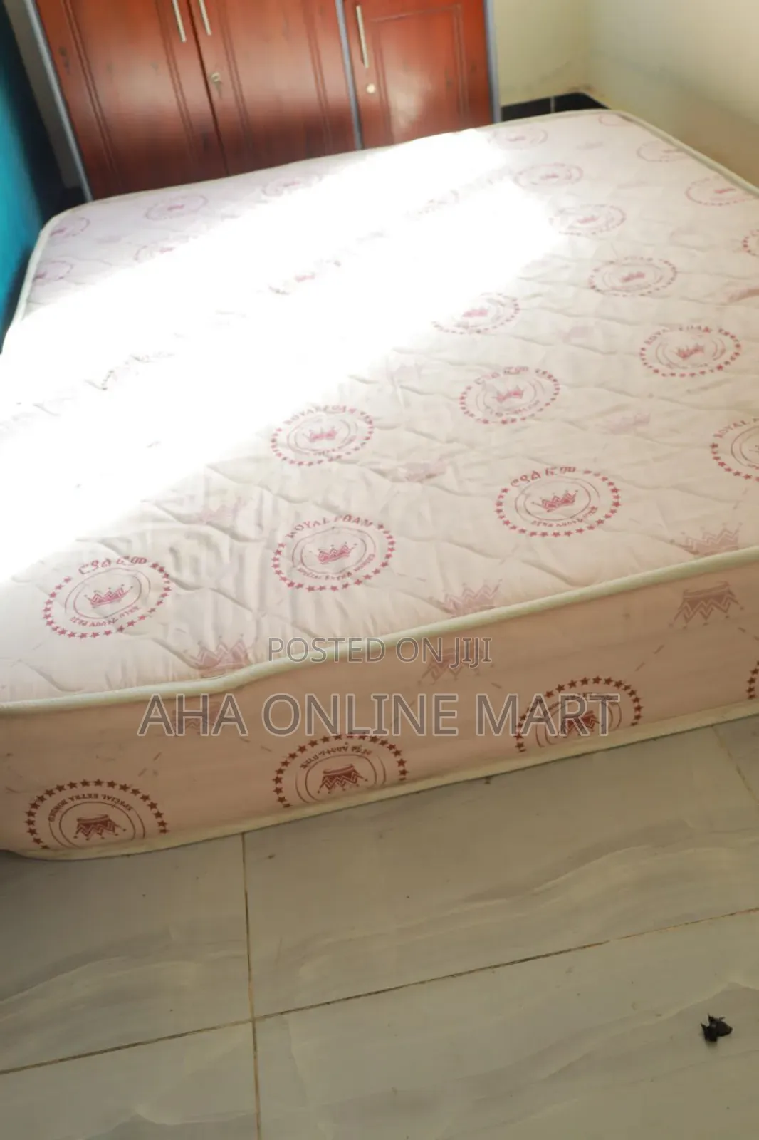 ሮያል 1ሜትር ከ50 ፍራሽ Extra Double Bonded Mattress