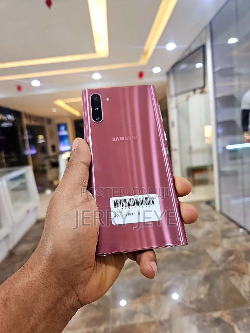 New Samsung Galaxy Note 10 5G 256 GB Rose Gold